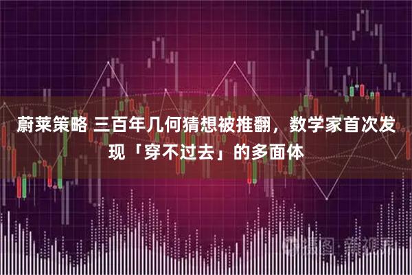 蔚莱策略 三百年几何猜想被推翻，数学家首次发现「穿不过去」的多面体